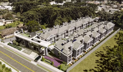 Casa em condomínio fechado com 3 quartos à venda no São Braz, Curitiba , 203 m2 por R$ 2.280.000