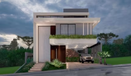 Casa com 4 quartos à venda na Rua Hermenegildo Luca, São Braz, Curitiba, 369 m2 por R$ 4.980.000