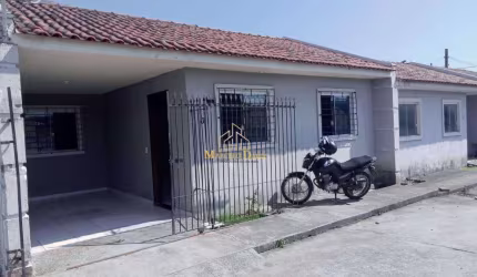 Casa em condomínio fechado com 2 quartos à venda na Rua Laurinda Ribeiro Vieira, Vila Fuck, Piraquara, 52 m2 por R$ 175.000