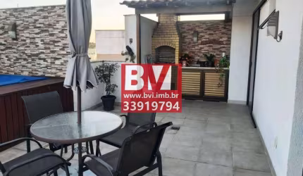 Cobertura com 4 quartos à venda na Avenida Oliveira Belo, Vila da Penha, Rio de Janeiro, 197 m2 por R$ 1.300.000