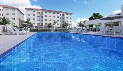 Apartamento com 2 quartos para alugar na Rua Princesa Isabel, 500, Abrantes, Camaçari, 48 m2 por R$ 2.000