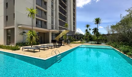 Apartamento novo à venda na Nova Campinas, com 3 suítes, lazer e 3 garagens no subsolo.