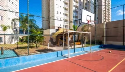 Apartamento mobiliado e equipado para aluguel na Vila Nova - Campinas, com 2 quartos (1 suíte), lazer comum e garagem.