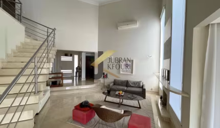 Casa à Venda, Loteamento Alphaville Campinas. Com 5 suítes, 3 salas, 7 banheiros, 6 vagas . Projeto majestoso e funcional, executado com primor, bom gosto e sofisticação em cada detalhe.