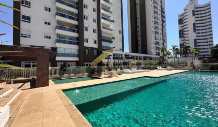 Apartamento para aluguel no Taquaral - Campinas, com 2 suítes e 2 garagens no subsolo ao alado do elevador