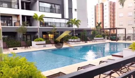 Apartamento para aluguel, Taquaral de Campinas-SP. Com três suítes, living para dois ambientes, sacada, lavabo, banheiro social, cozinha, 2 vagas.