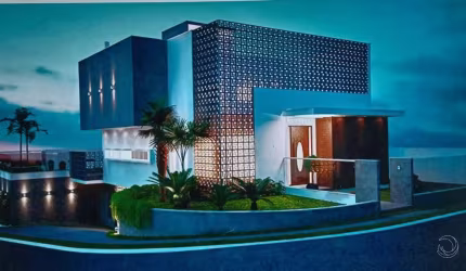 Terreno de 484.34m² no bairro Pedra Branca
