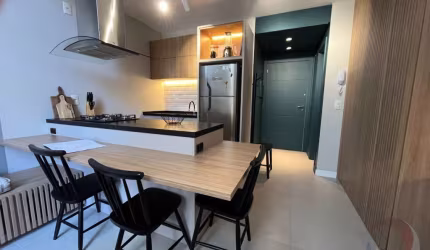 Estúdio de 43m² no bairro Carvoeira