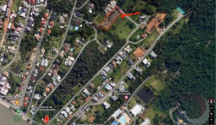 Terreno em condomínio fechado à venda na Rodovia Haroldo Soares Glavan, --, Cacupé, Florianópolis por R$ 3.300.000