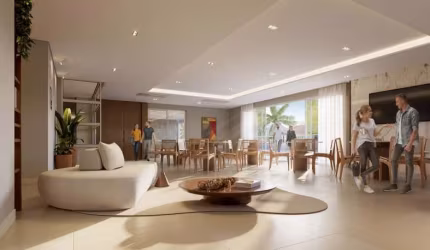 Apartamento com 2 suítes e 90,75m² no Campinas