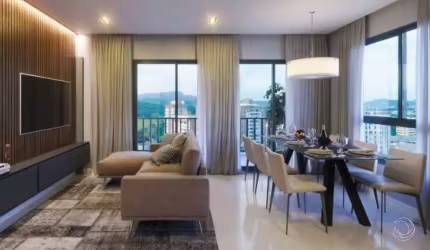 Apartamento alto padrão, 3 dorms. na Pedra Branca.