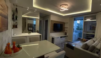 Apartamento com 2 quartos sendo 1 suíte na Trindade