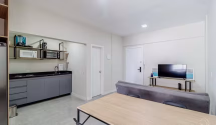 Apartamento de 36m² com 1 quarto no Centro