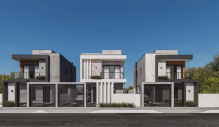 Ótima casa com 3 quartos 1 suíte e uma demi suíte