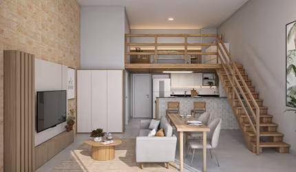 Duplex com 2 quartos e 74,92m² no Saco Grande