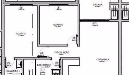 Apartamento com 2 quartos sendo 1 suíte  na Ponta do Papagaio em Palhoça