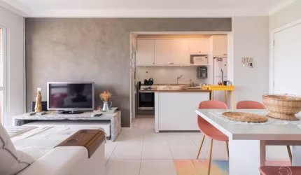 Apartamento de 121,18m² com 2 quartos sendo 1 suíte no Jardim Atlântico