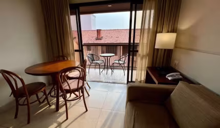 Apartamento de 1 quarto com 51m² em Jurerê