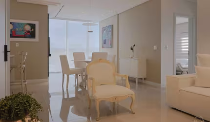 Apartamento com 2 suítes no Canto do Estreito