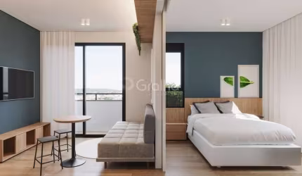 Estúdio de 22m² com 1 quarto no Centro