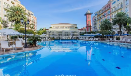 Apartamento Alto Padrão com 1 quarto e 36m² em Jurerê Internacional, Florianópolis