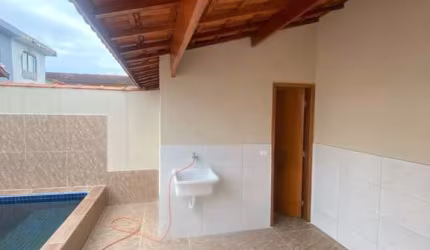 CASA - NOVA  - 02DORM - SUITE - APENAS R$ 315MIL