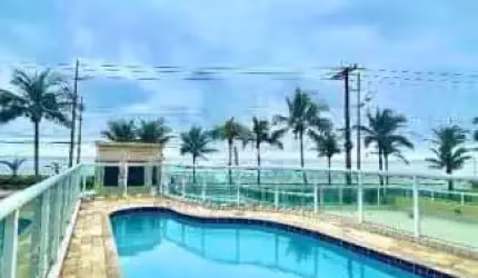Loucura.lindo apartamento a venda em frente ao mar em Praia Grande de 01 dormitório.