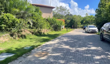Terreno em Condomínio PRAIA DO CASTELO pronto para Construir  com projeto Arquitetônico Praia do Forte -BAa