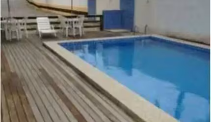 Apartamento com Terraço, 95,87m², 1/4 Suíte, Reversível Pra 2 ou 3/4, Stella Maris, R$400.000,00.  Condomínio com piscina.