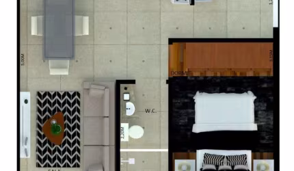 Apartamento para Venda em São Paulo, Vila Londrina, 1 dormitório, 1 banheiro