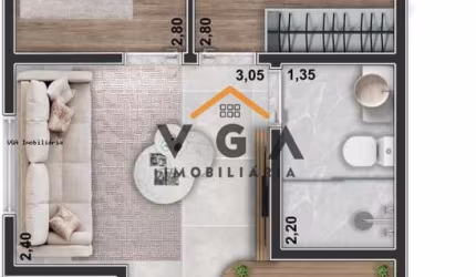 Apartamento para Venda em São Paulo, Vila Esperança, 2 dormitórios, 1 banheiro