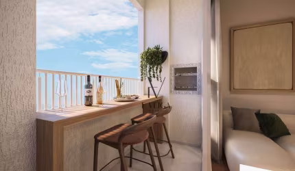 Apartamento com 2 dormitórios à venda, 36 m² por R$ 306.980,00 - Pinheirinho - Curitiba/PR