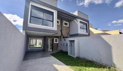 Sobrado com 3 suítes a venda, 127 m² por R$ 859.000 - Xaxim - Curitiba/PR