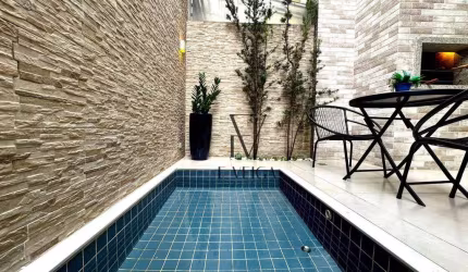Sobrado com 4 dormitórios à venda, 148 m² por R$ 950.000,00 - Portão - Curitiba/PR