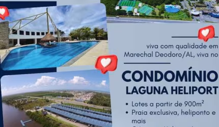 Terreno à venda no Loteamento Clube Residencial, Marechal Deodoro , 920 m2 por R$ 1.500.000