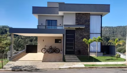 Casa em condomínio fechado com 3 quartos à venda na Condomínio Buona Vita Atibaia 1, Rio Abaixo, Atibaia, 270 m2 por R$ 1.850.000