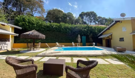 Casa em condomínio fechado com 4 quartos à venda na Alameda das Paineiras, 120, Condomínio Portal dos Nobres, Atibaia, 268 m2 por R$ 1.850.000