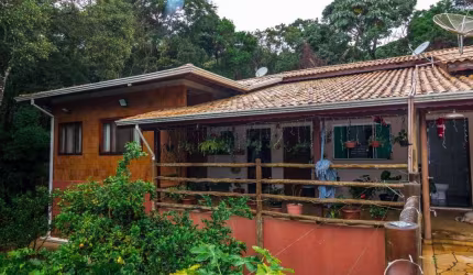 Casa em condomínio fechado com 6 quartos à venda na Alameda das Alfazemas, 35, Estância Santa Maria do Laranjal, Atibaia, 390 m2 por R$ 1.200.000