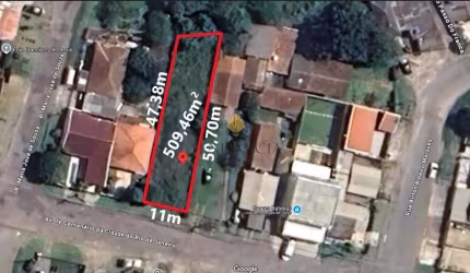 Terreno à venda, 509.46 m2, CIDADE INDUSTRIAL DE CURITIBA, CURITIBA - PR