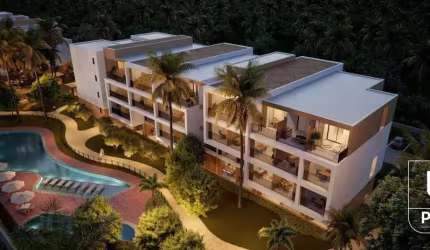 À beira mar de Carneiros, Studios e apartamentos de 2 e 3 quartos
