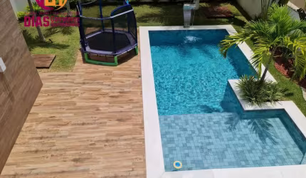 Casa Alto Padrão no Alphaville II paralela com Piscina Particular em Condomínio com  Total infraestrutura