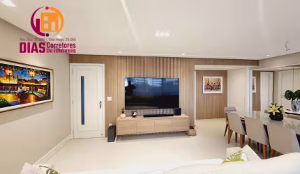 Vendo Apartamento reformado com 134m2 nascente total com 3 suítes completas, gabinete, dependência de empregada, 2 vagas coberta, total infraestrutura em Alphaville I, Salvador/BA