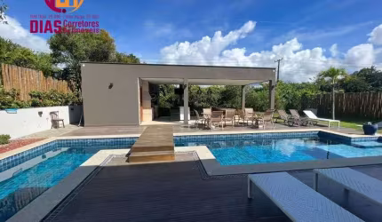 Casa com 6 suítes no Condomínio Quintas das Lagoas Itacimirim, Camaçari/BA