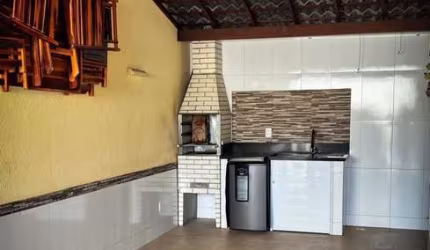 Vendo Casa Duplex em Condomínio fechado com 6 casas com 95m2 em cond., garagem coberta com espaço gourmet com churrasqueira, 3/4, suíte, Ipitanga - Salvador/BA.
