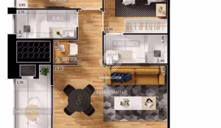 Apartamento - Edifício Downtown Home and Ofiices