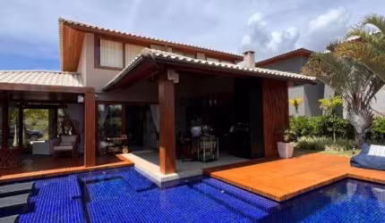 Casa espetacular 4 lindas e amplas suítes.  área gourmet fantástica. Ilha dos Pássaros-Praia do Forte
