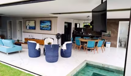 Casa alto padrão com 5 suítes à venda, 500 m² por R$ 3.000.000,00 - Guarajuba - Camaçari/BA