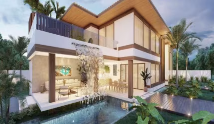 Casa alto padrão com 6 suítes à venda por R$ 3.700.000 - Guarajuba - Camaçari/BA