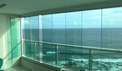 Apartamento 3/4 sendo 1 suíte, 203 m² por R$ 1.980.000 - Ondina - Salvador/BA