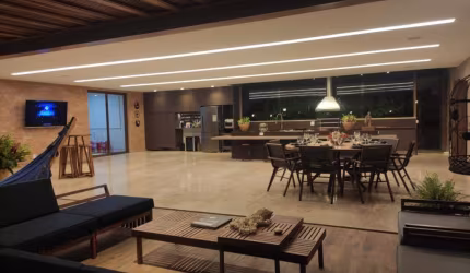 Casa alto padrão com 5 dormitórios à venda, 1200 m² por R$ 7.800.000 - Alphaville II - Salvador/BA